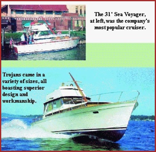 Trojan Boat company history